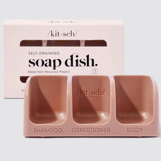 Self-Draining Soap Dish - Terracotta