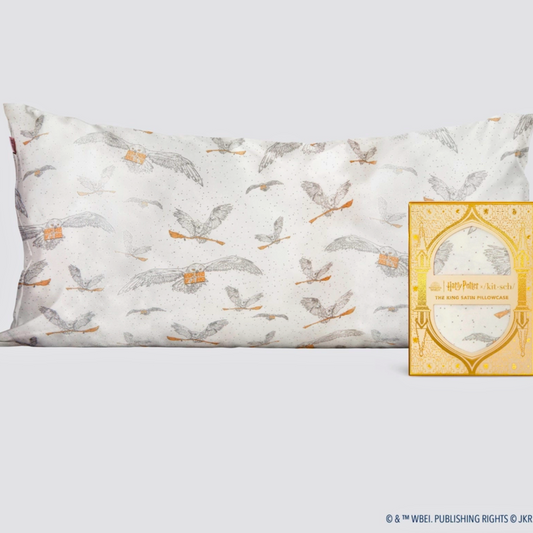 Harry Potter X Kitsch King Satin Pillowcase - Owl Post